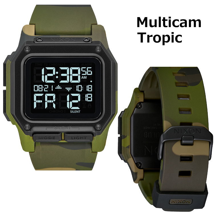 【美品＊稼動品】NIXON/ニクソン　レグルス　メンズ　腕時計　デジタル NIXON 腕時計 「NIXON/ニクソン」Regulus 時計 デジタル 電池式