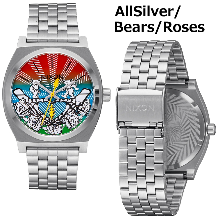 NIXON ニクソン 腕時計 メンズ Grateful Dead Time Teller グレイトフルデッド タイムテラー 時計 プレゼント ギフト  国内正規品 A1341 キャンセル返品交換不可 : nxn022 : アウトドア専門店の九蔵 - 通販 - Yahoo!ショッピング