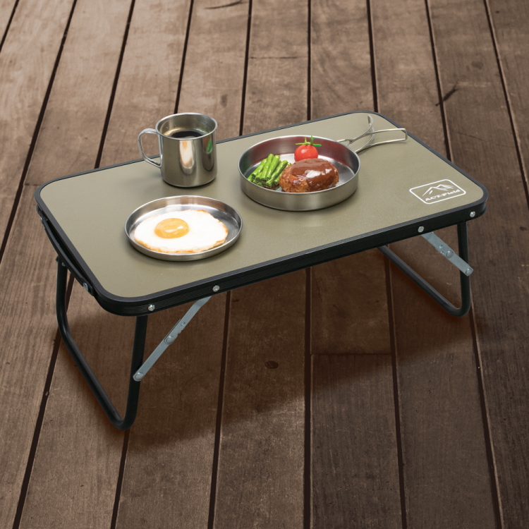 アウトドア キャンプ テーブル コンパクト 軽量 軽い アルミロー