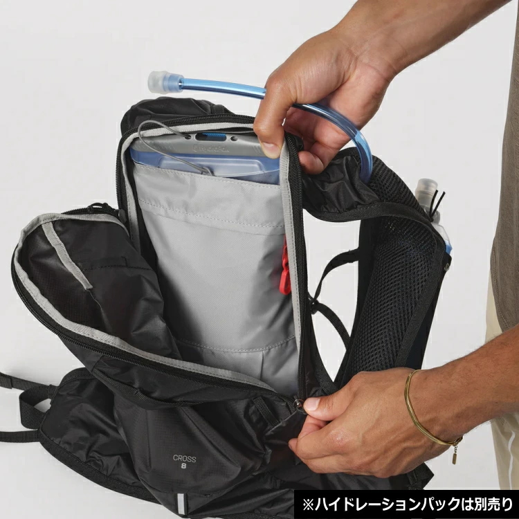 SALOMON（サロモン） 爆買 リュック ランニングバッグ CROSS 8L クロス