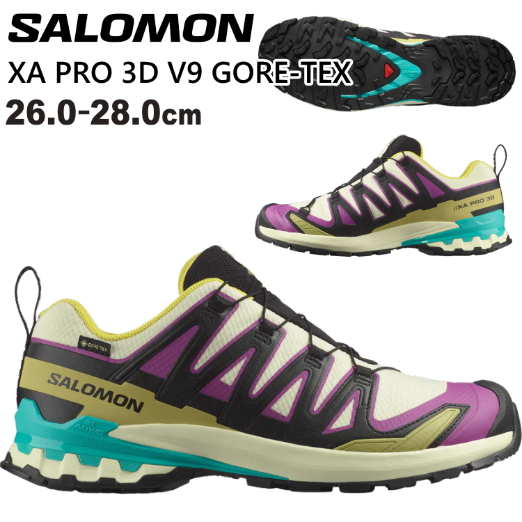 Salomon トレイルランニングシューズ 28.0cm GORE-TEX Amazon