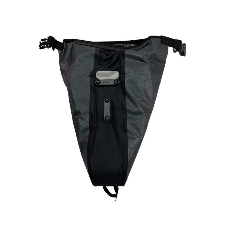 ORTLIEB 防水バッグ 中型 黒 ORTLIEB 完全防水 サドルバッグ 2 / 4.1L オルトリーブ