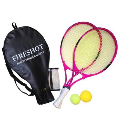 TOHO TR-60418 キッズ ジュニア 硬式 テニス ラケット 2本セット23インチ 子供 6歳以上 ケース ボール2個付き パープル｜kyuzo-shop｜02