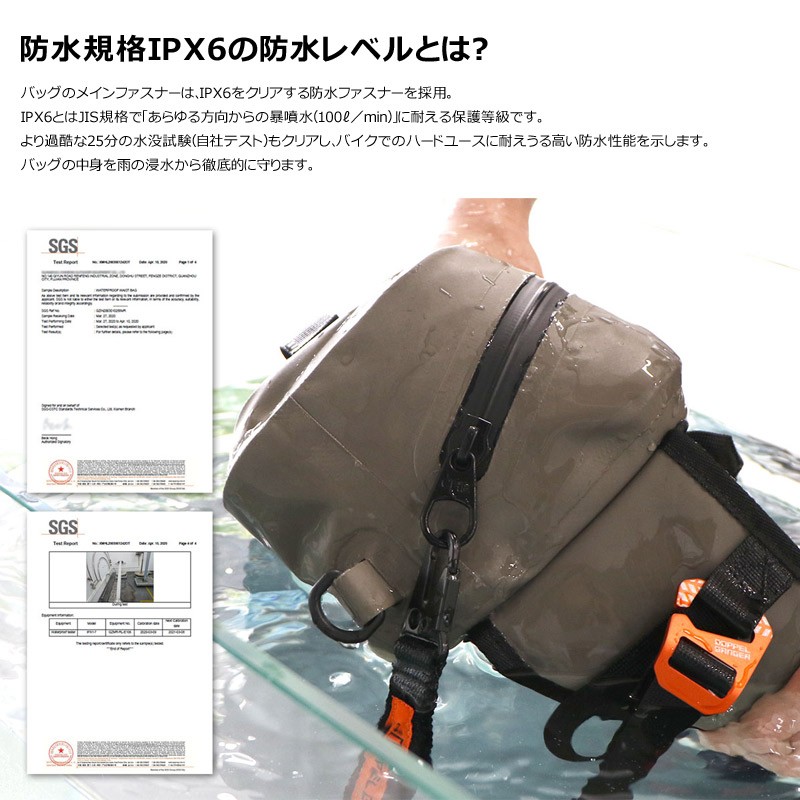 undercover ターポリンウエストバック ドッペルギャンガー DOPPELGANGER ターポリンウエストバッグ