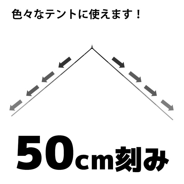 DOD FA5-603-BK フタマタノキワミ ワンポールテント用 二又 ジョイント