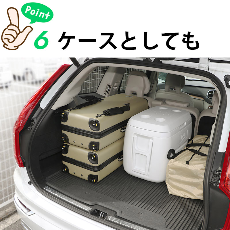 DOD CC1-514 スーツケース キャンプ キャンパーノ コロコーロ DOD CC1-514 スーツケース キャンプ キャンパーノ コロコーロ