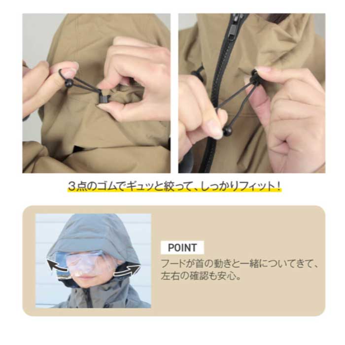 大久保製作所 自転車屋さんのポンチョ ノーブル...の詳細画像5