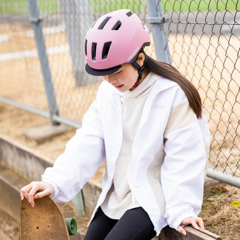OGK KABUTO カブト 子供用 ヘルメット 自転車 TESTA テスタ SG規格 バイザー オールラウンド ストリートスタイル フリーライド 自転車用ヘルメット｜kyuzo-shop｜15
