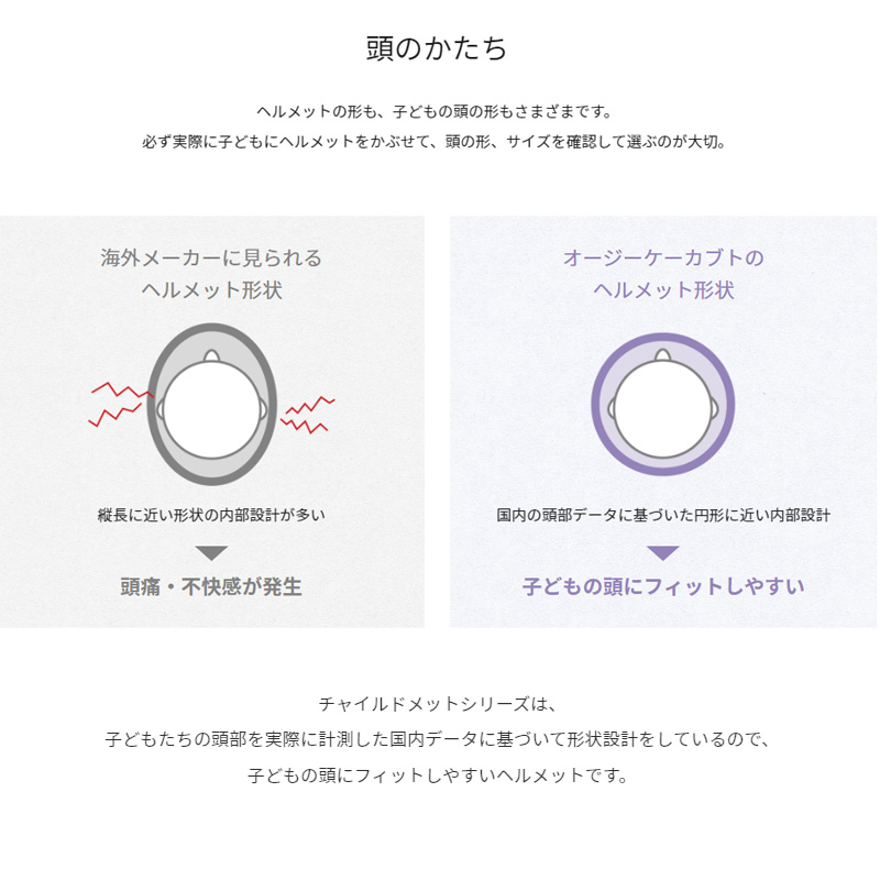 OGK Kabuto KABUTO カブト 子供 ヘルメット 自転車 JOLY