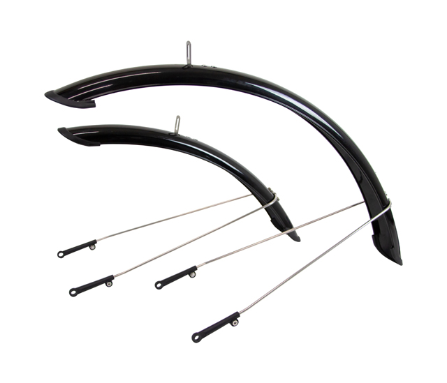 P&amp;P COMPONENTS ADJUSTABLE STAY SHORT FENDER SET ADJUSTABLE STAY SHORT FENDER SET ���]�ԗp �D���� ���]�ԗp�t�F���_�[ 700C ���K ����h�~ �J�V ��l