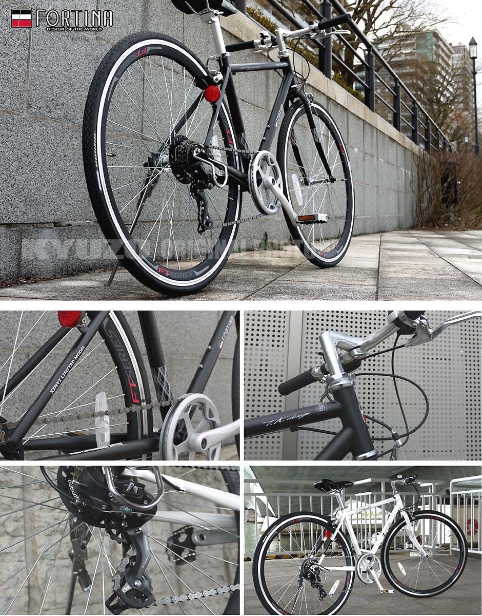 自転車 クロスバイク FORTINA 700C SHIMANO シマノ 7段変速付き 自転車本体 KZ-FT5007 :KZ-FT5007:自転車の九蔵  - 通販 - Yahoo!ショッピング