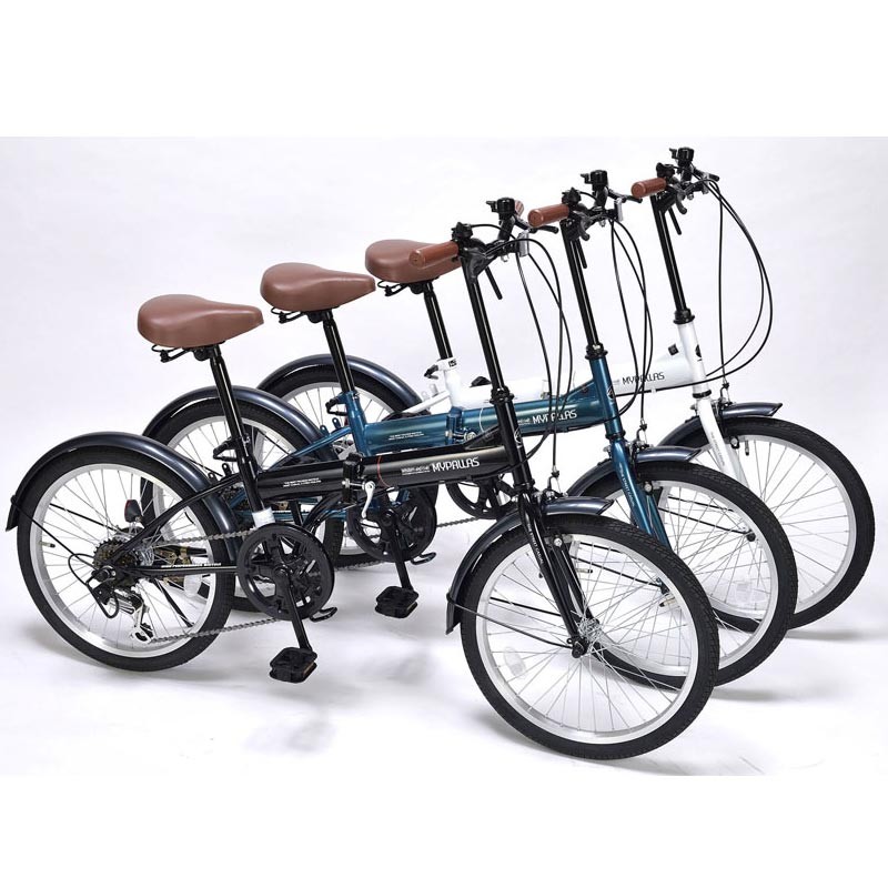 MYPALLAS 折りたたみ自転車 20インチ 6段変速 超軽量 コンパクト