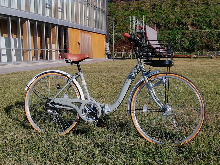 MYPALLAS マイパラス MC509 シティサイクル 折りたたみ自転車 26インチ 6段変速 オートライト 鍵 カゴ 多機能 ママチャリ 自転車｜kyuzo-shop｜11