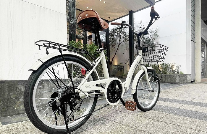 MYPALLAS 折りたたみ自転車 20インチ 6段変速 MF203 EASILY らくポジ