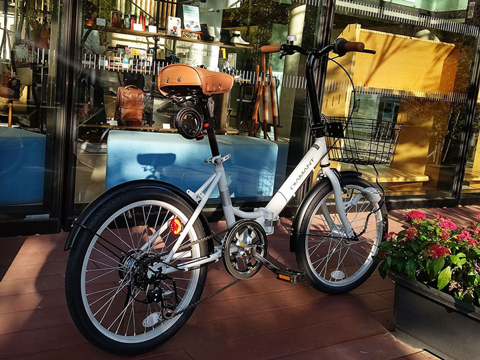 MYPALLAS マイパラス MF207 LA CLAIRTE 折りたたみ自転車 シマノ