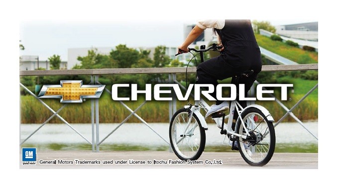 ミムゴ 折りたたみ自転車 20インチ 自転車 本体 CHEVROLET シボレー MG
