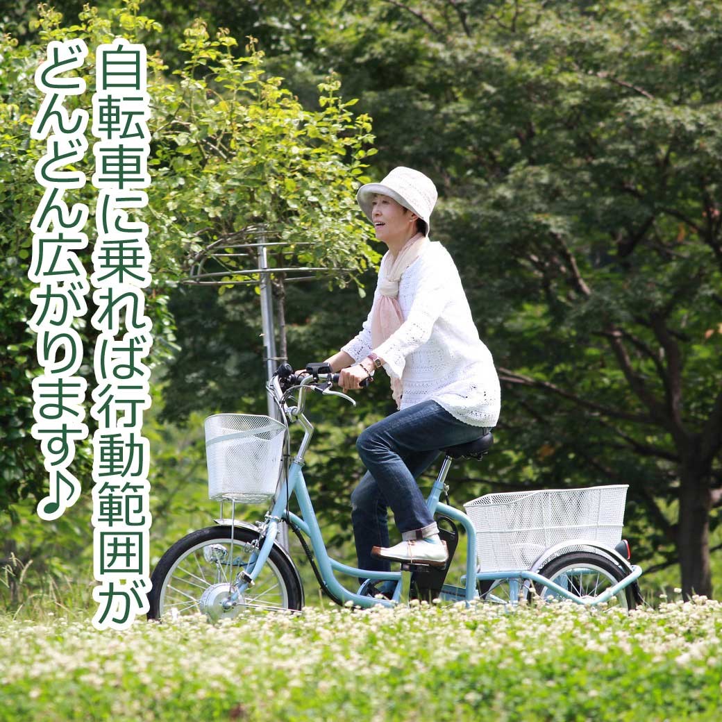 ☆116 ミムゴ 電動アシスト付き三輪自転車 MG-TRM20EB bepn20sb-top.jpg