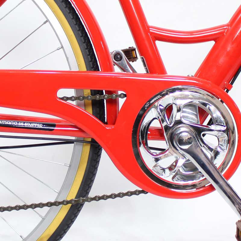 【立川引取】TOPONE シティサイクル ママチャリ 自転車 26インチ レッド 楽天市場】【自転車専門店】ママチャリ 自転車 26 インチ オート