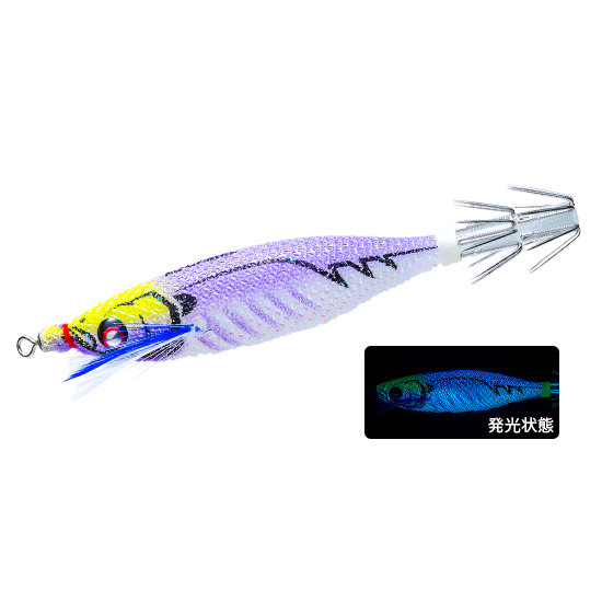 DUEL ヨーズリ EZ-ベイト 80mm スッテ エギ(イージーベイト80