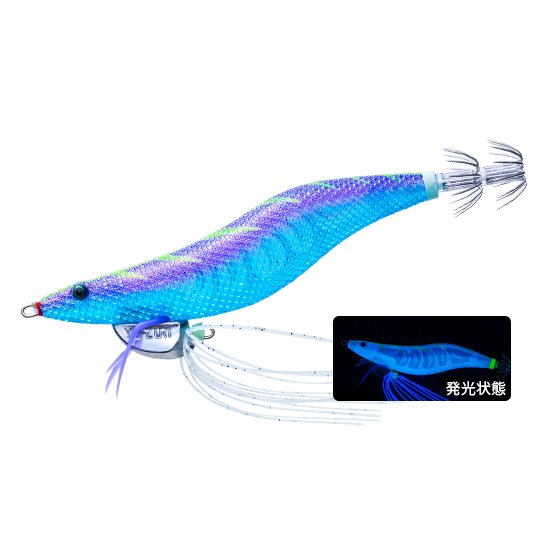 YO-ZURI DUEL ヨーヅリ エビQ 3.5号 20.5g デュエル アオリイカ