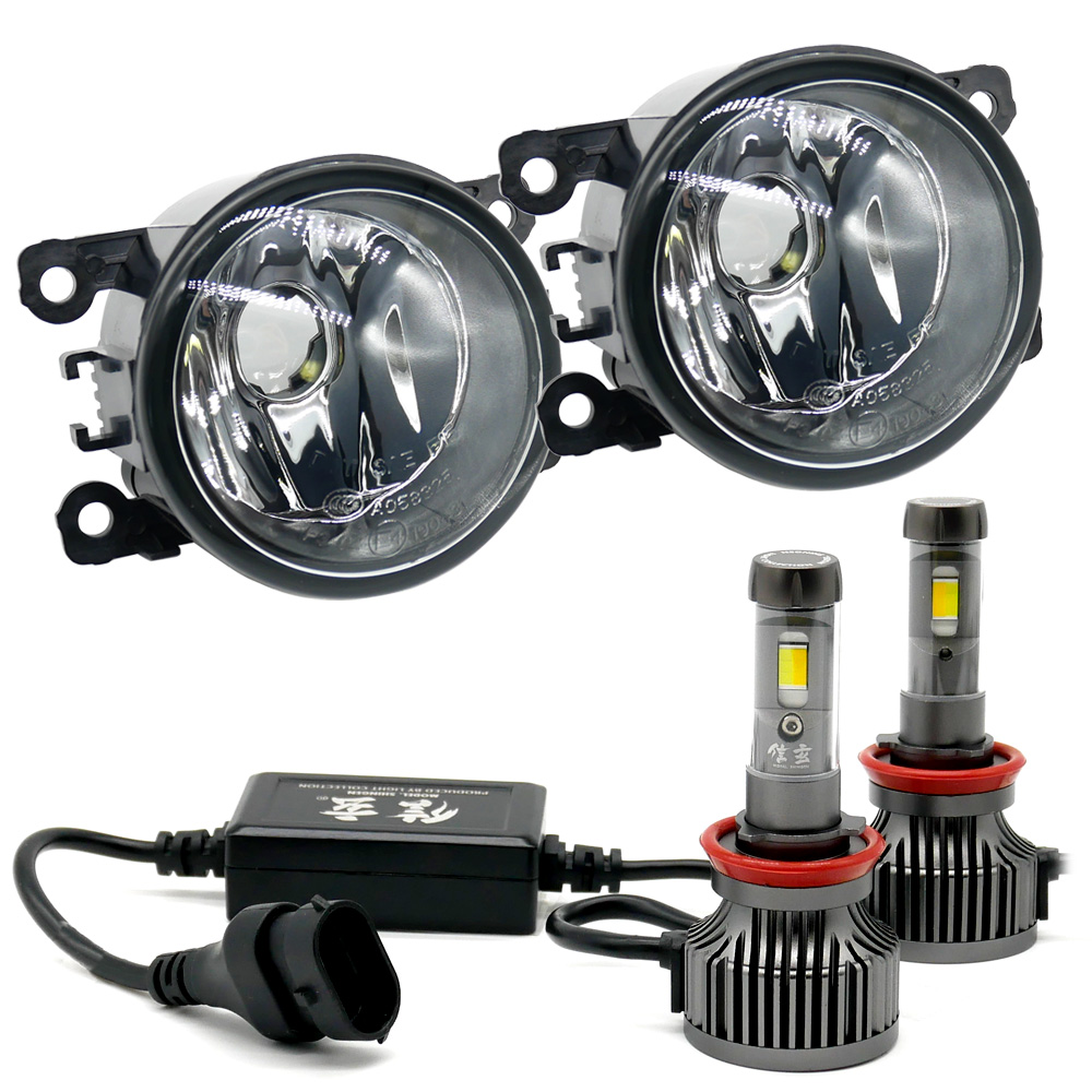 ハスラー MR52S MR92S フォグランプ ユニット+ LEDバルブセット 信玄XR カラーチェンジ ガラス 耐熱 LED HID H8 H11 H16 フォグ フォグユニット｜l-c｜04