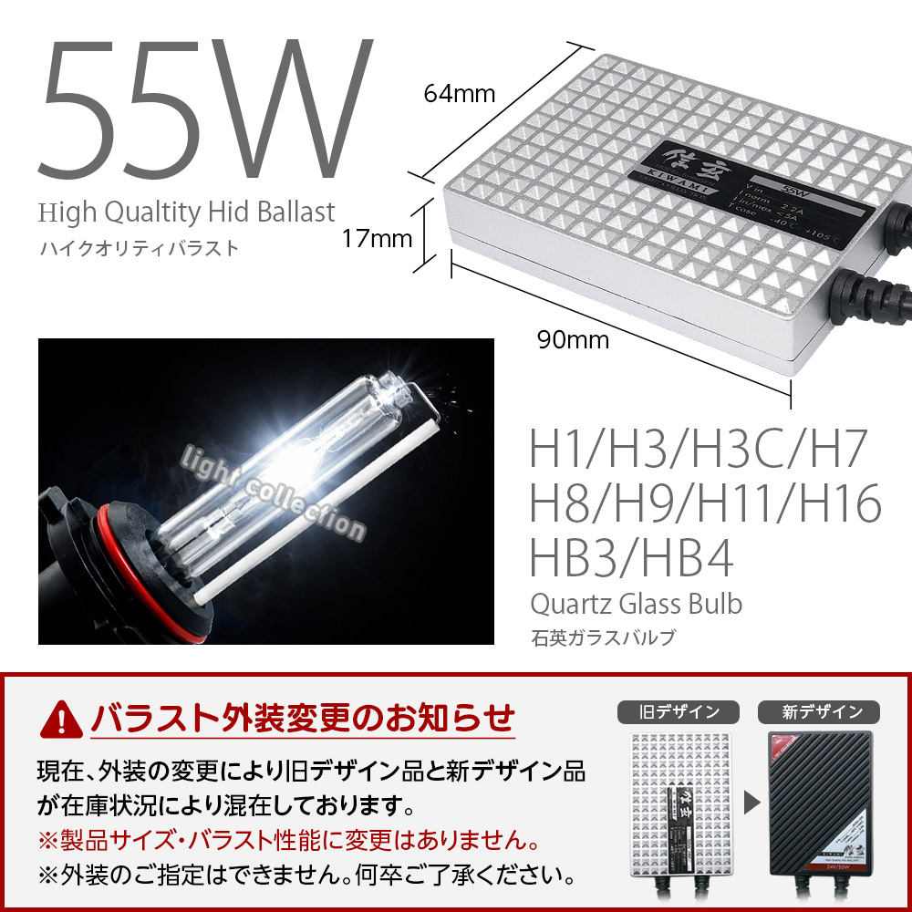 10%OFF値下げ 信玄 HID シングル H1 H3 H3C H4 H7 H8 H9 H11 H16 HB3 HB4 55W 12V キット HIDキット 極 KIWAMI 関連画像1