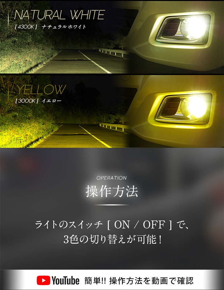 信玄 期間限定25％OFF 3色切替 カラーチェンジ 3000K 4300K