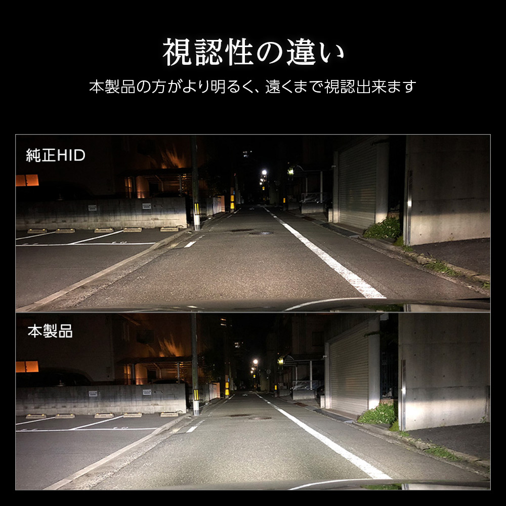 純正HID用 LEDヘッドライト D2S D2R D4S D4R 信玄 鬼灯 ほおずき 車検対応 9,000ルーメン 6,000K ホワイト コンバーターレス キャンセラー内蔵 | 信玄 | 08