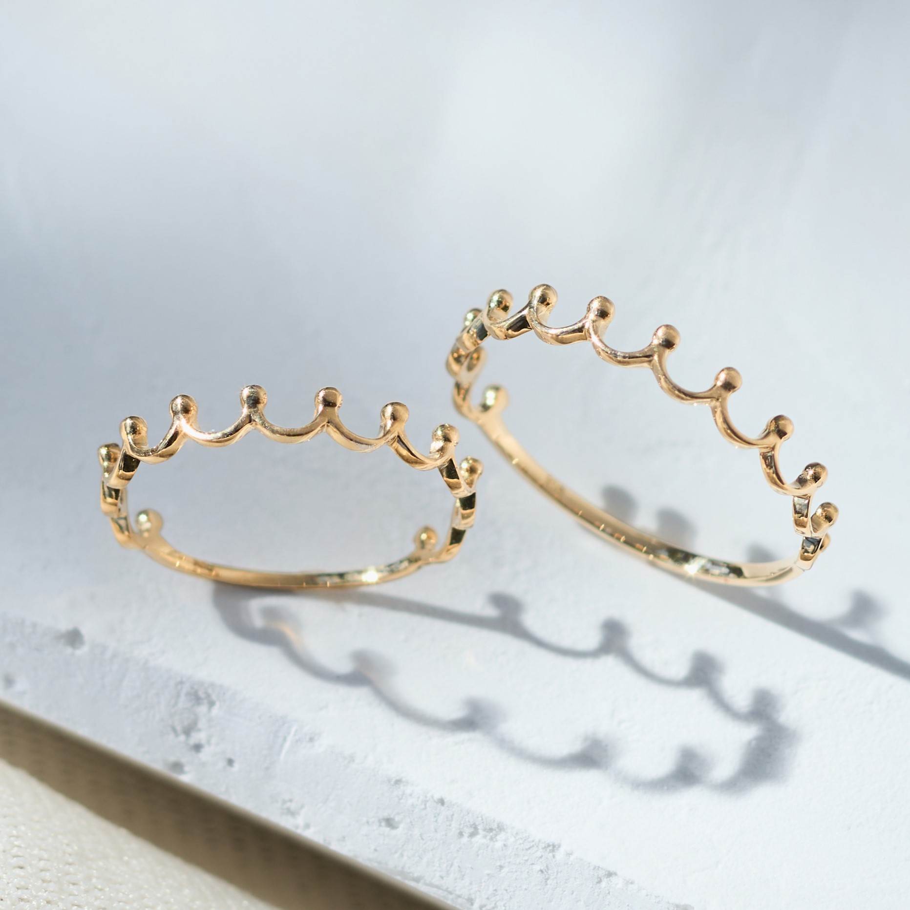 Jewel closet by L&Co. K18 18金 リング イエローゴールド レディース 