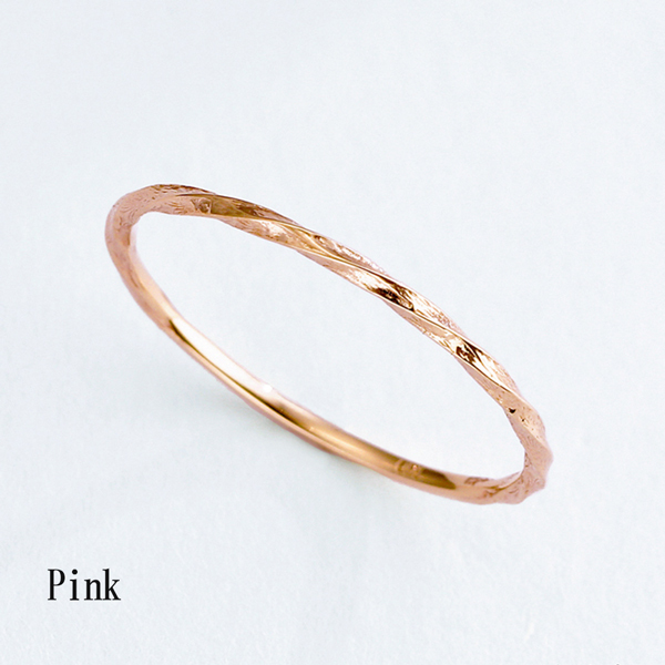 Jewel closet by L&Co. リング レディース ツイスト レイヤード K10 10