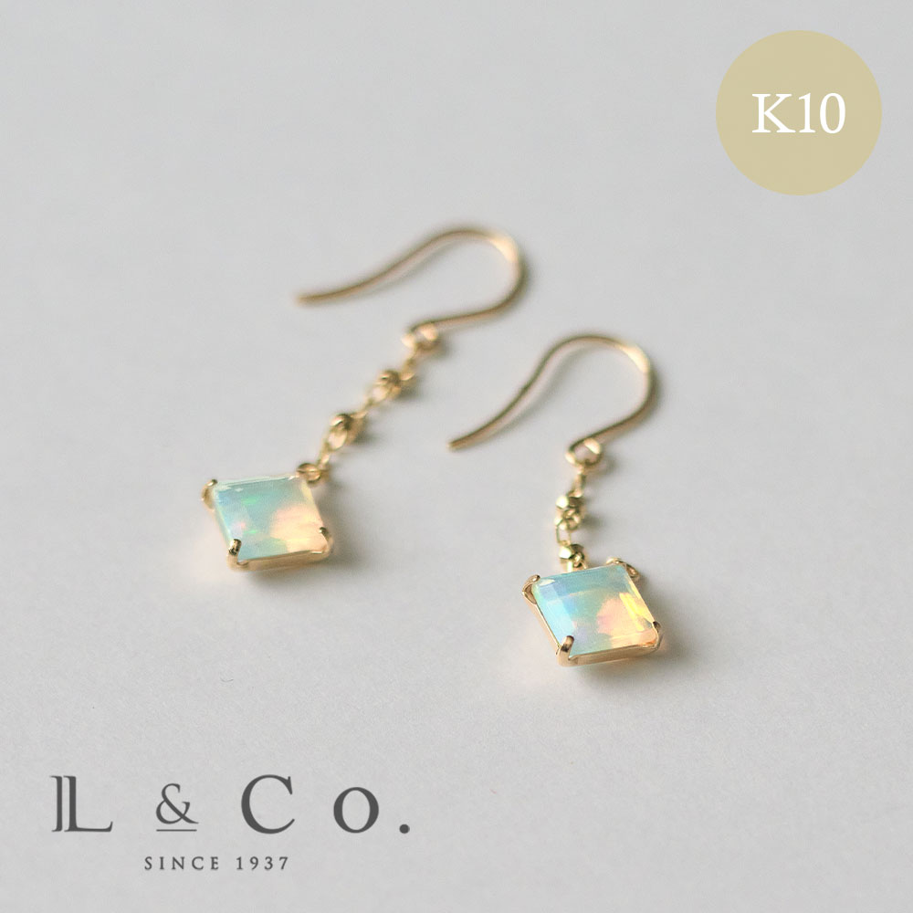 美品 Jewel closet by L&Co. k10 2連風 フープピアス セール】K10 2連風 フープピアス（ピアス（両耳用））｜Jewel