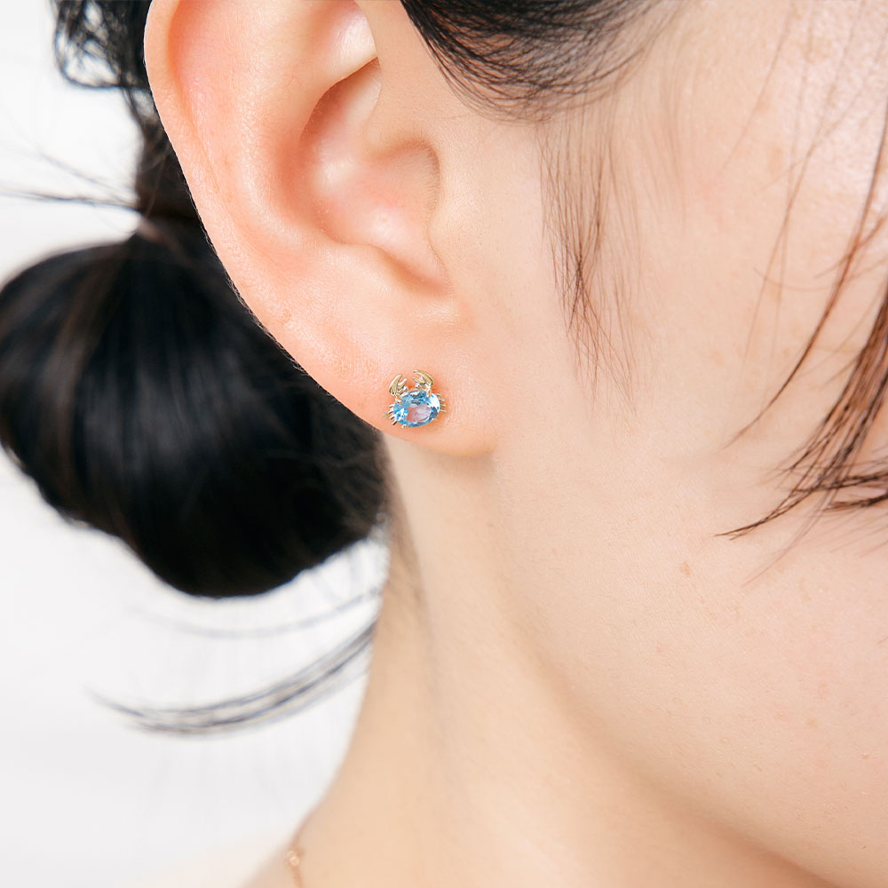 Jewel closet by L&Co. 蟹 ピアス カニ かに レディース