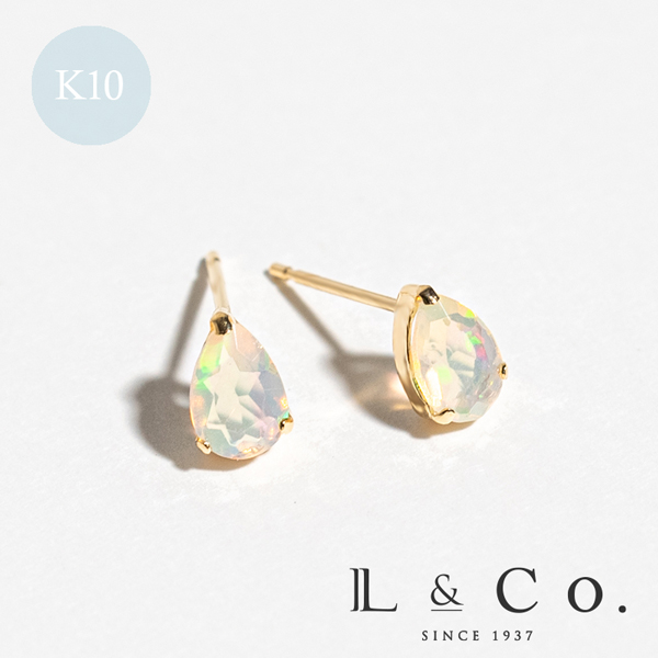 Jewel closet by L&Co. ピアス レディース メンズ オパール