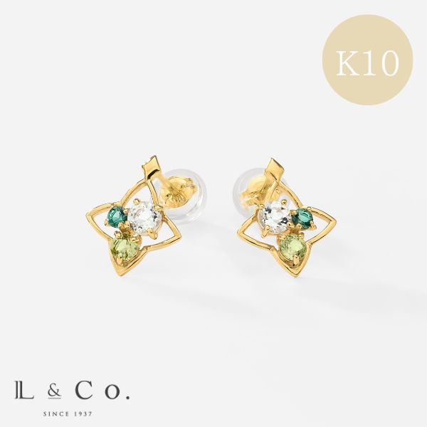 Jewel closet by L&Co. K18 馬蹄/ホースシュー ネックレス イエロー 