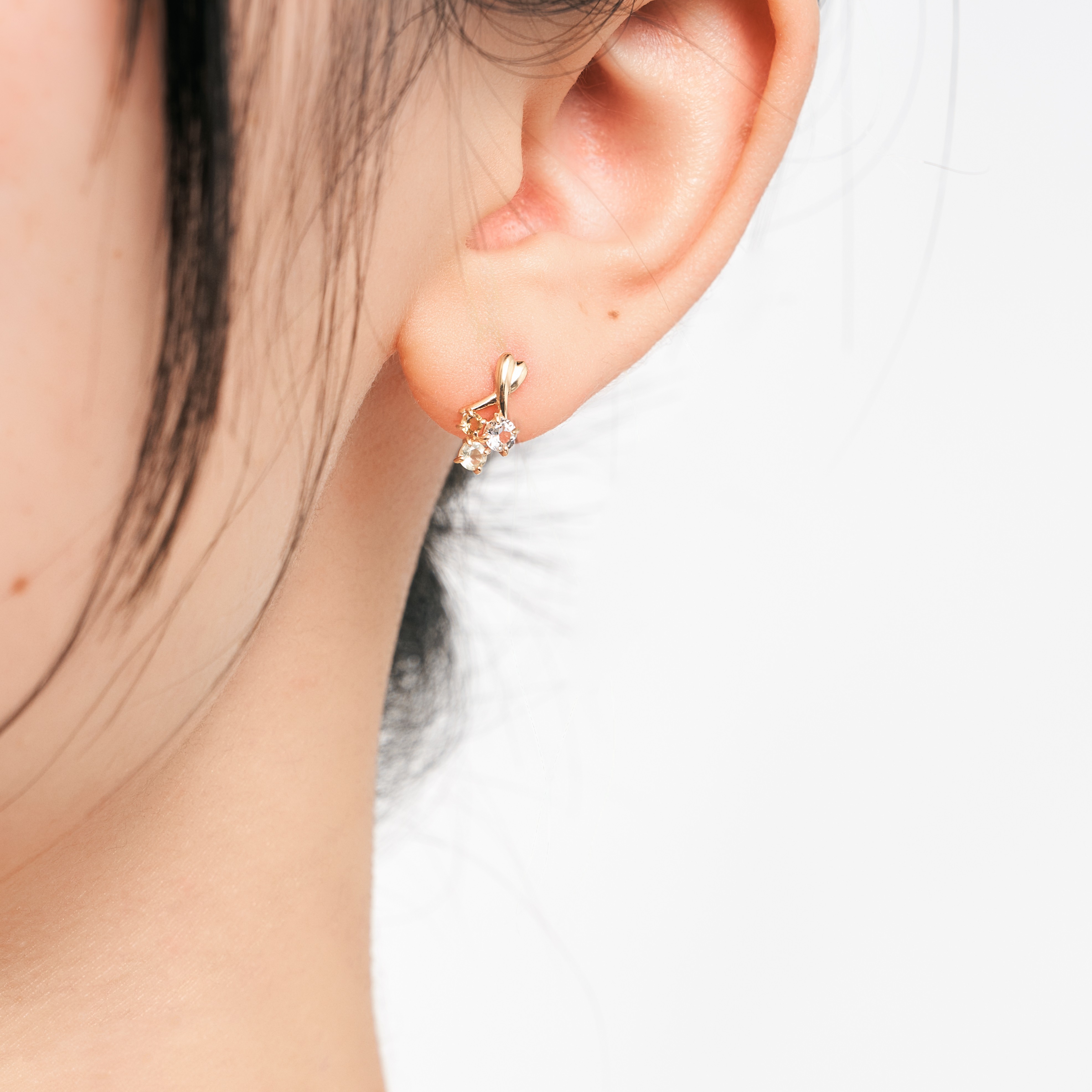 Jewel closet by L&Co. K18 馬蹄/ホースシュー ネックレス イエロー 