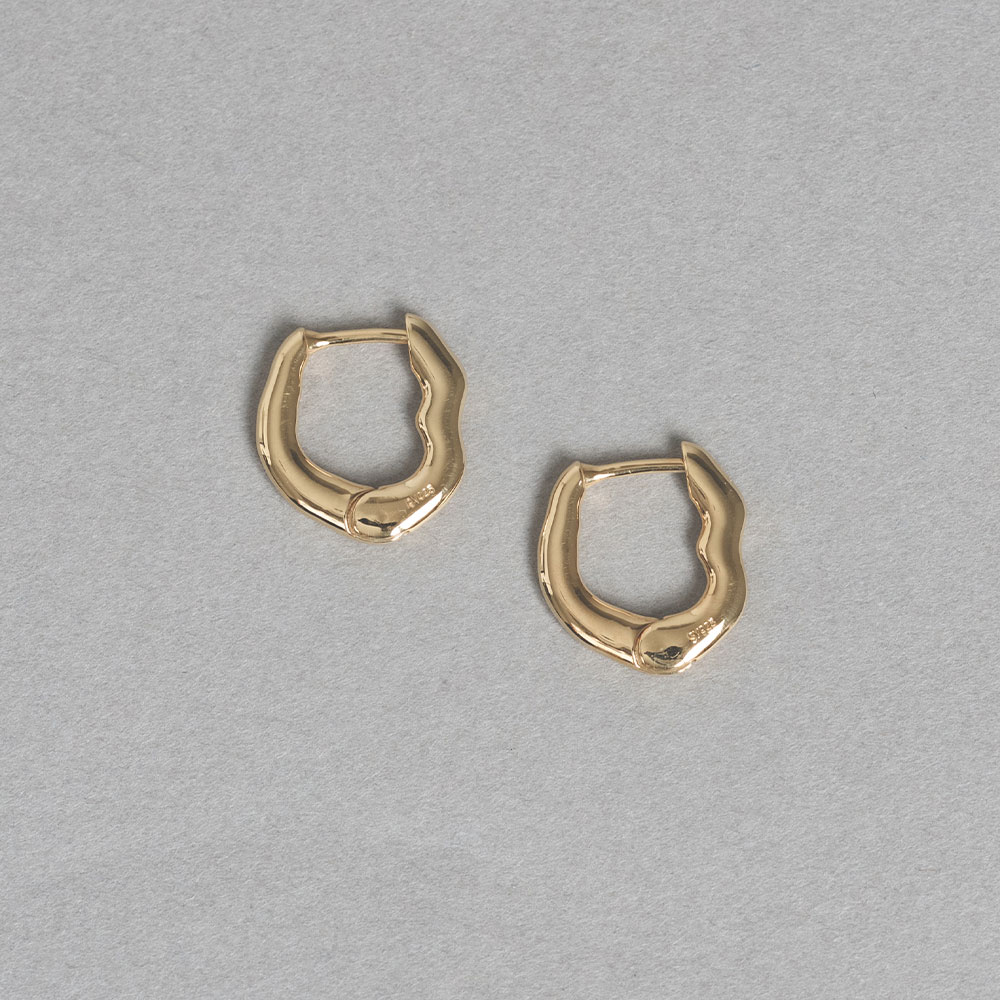 アンドゥムルメステール ピアス イヤリング フープピアス シルバー ユニセックス ステンレスピアス0018/フープ/ピアス/メンズ/ユニセックス