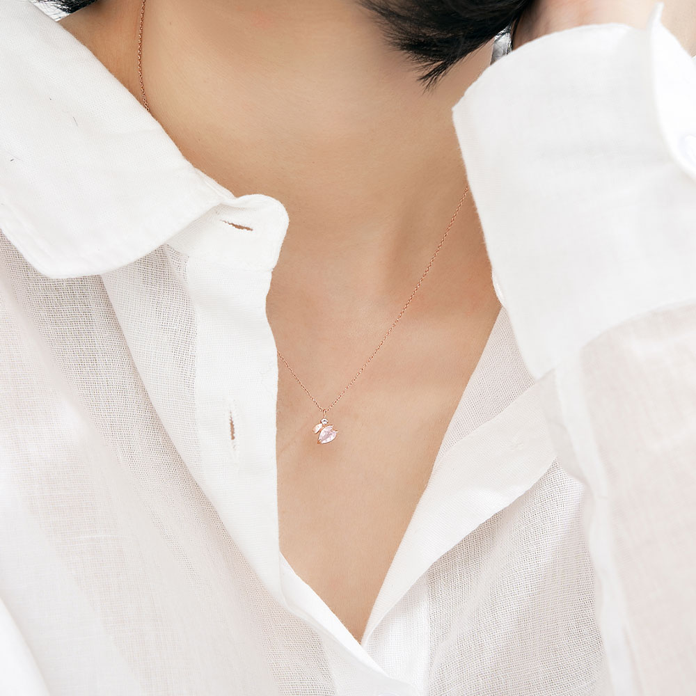 Jewel closet by L&Co. ネックレス レディース 桜 さくら SAKURA SV925