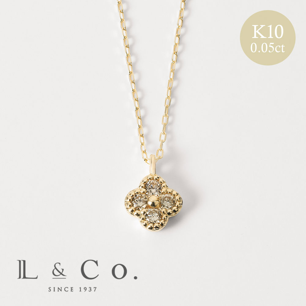 Jewel closet by L&Co. リング ダイヤモンド 0.05ct K10 10金 花