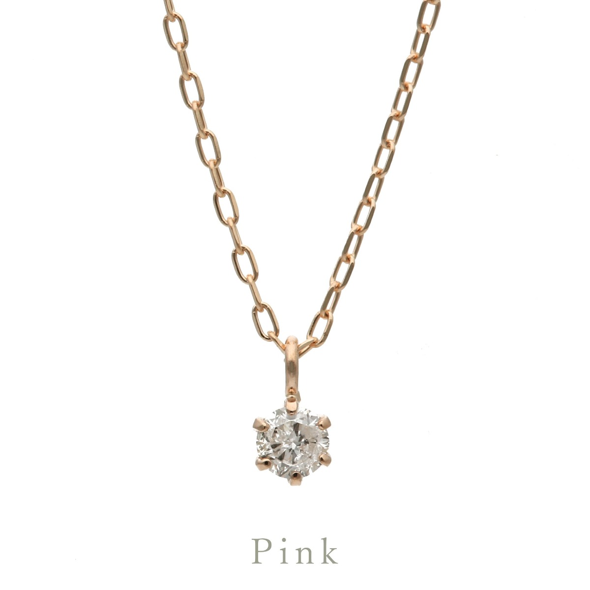 Jewel closet by L&Co. ネックレス レディース ダイヤモンド 0.05ct 