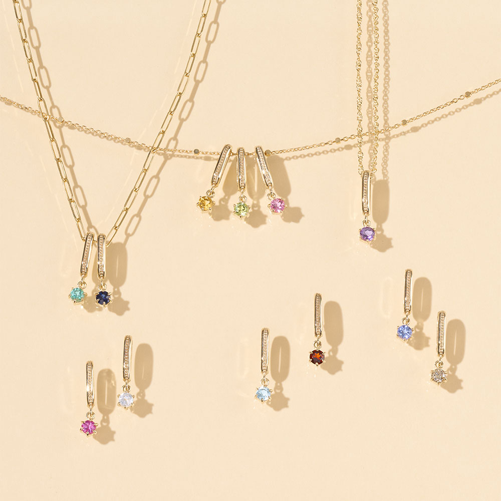 Jewel closet by L&Co. ペンダントトップ K10 ムーンストーン