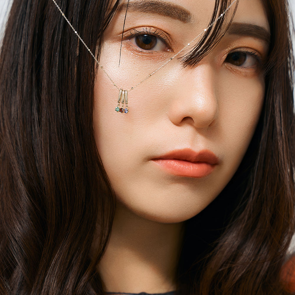 ペンダントトップ K10 ダイヤモンド 0.06ct ネックレス チャーム ペンダントヘッド 10金 イエローゴールド L&Co. エルアンドコーの画像