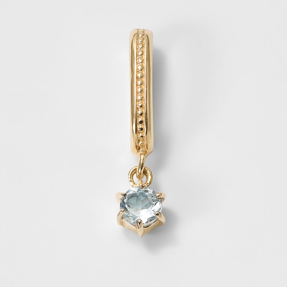 Jewel closet by L&Co. ペンダントトップ K10 アクアマリン ネックレス 