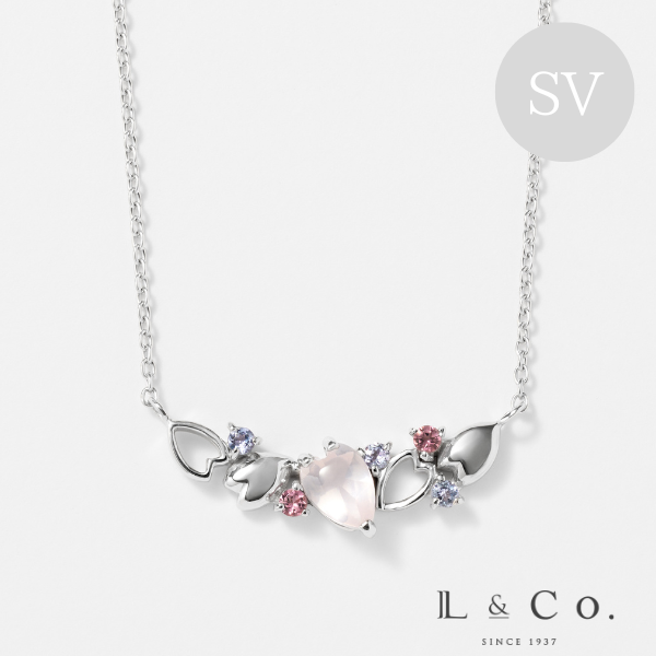 Jewel closet by L&Co. ネックレス SV925 夜桜 ペンダント レディース 