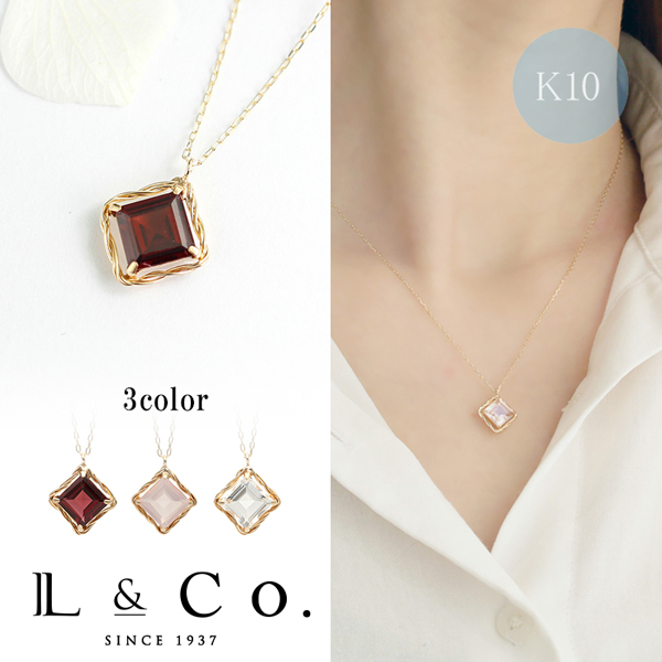 Jewel closet by L&Co. ネックレス レディース アメジスト