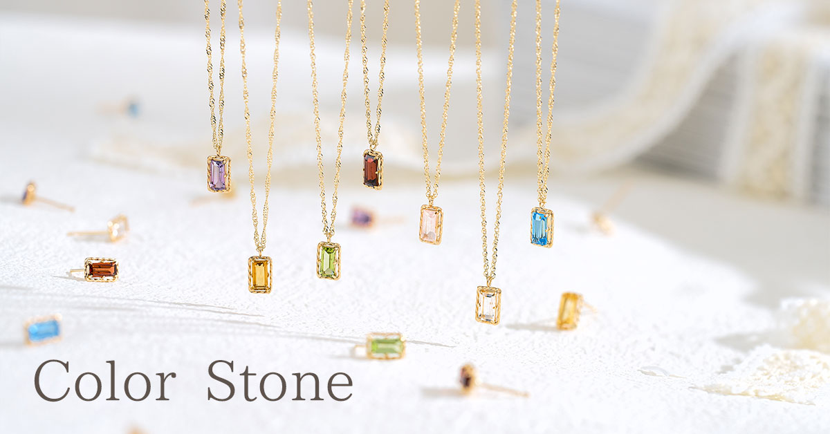 Jewel closet by L&Co. ネックレス K10 イエローゴールド アメジスト