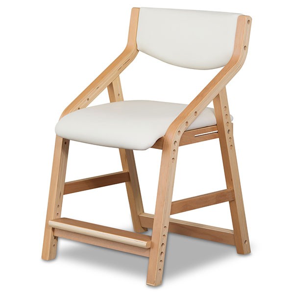 1年保証 キッズチェア 椅子 子供用 木製 イス 学習チェア 学習椅子 高さ 調整 カバー 子供部屋 ダイニング リビング 学習 子供 子ども こども RiZKiZ 送料無料｜l-design｜03