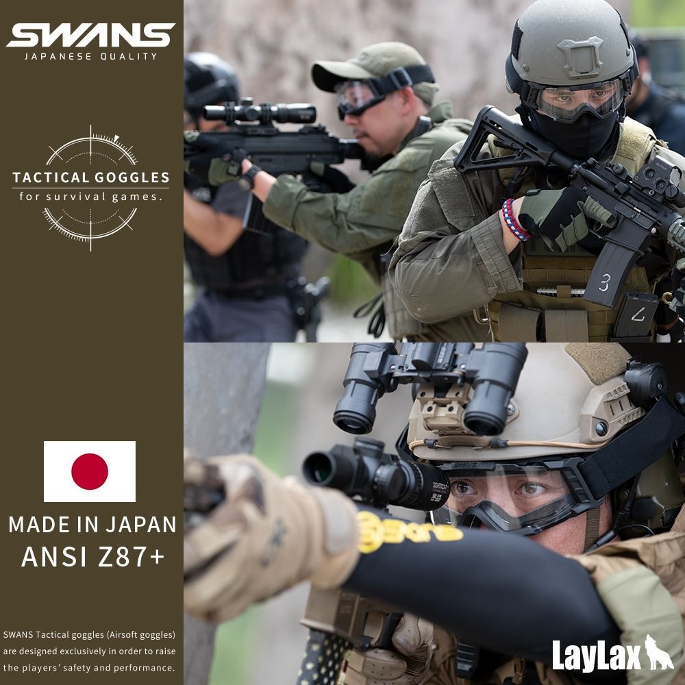 LayLax SWANS(スワンズ) タクティカルゴーグル SG-2280用スペア