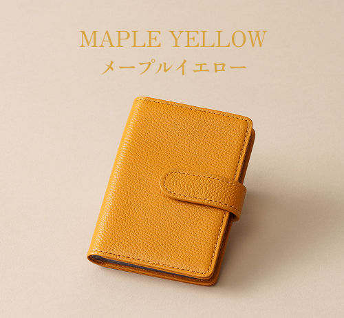 LIB] 手帳型カードケース 本革 撥水 オリジナルレザー メンズ