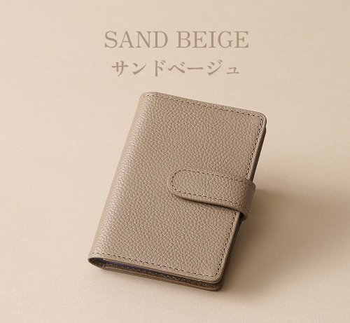 LIB] 手帳型カードケース 本革 撥水 オリジナルレザー メンズ