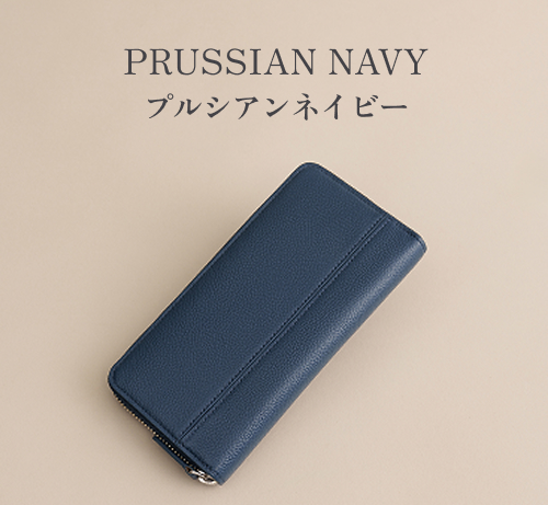 LIB] ラウンドファスナー長財布 本革 撥水 オリジナルレザー メンズ